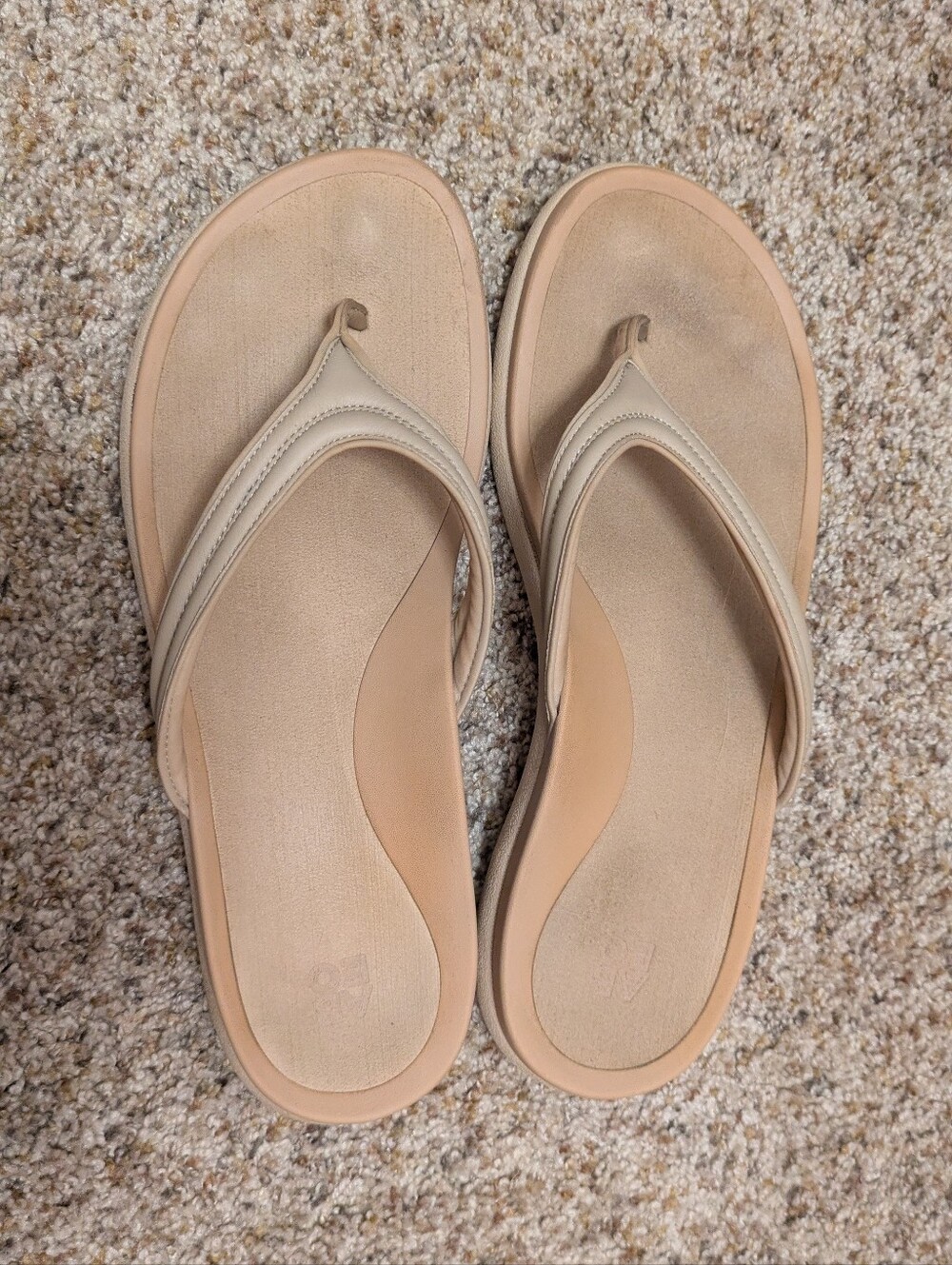 Abeo Beige Sandals 10